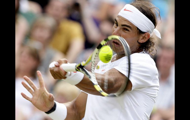 Rafael Nadal juega su primer Wimbledon como número uno de la ATP. EFE  /
