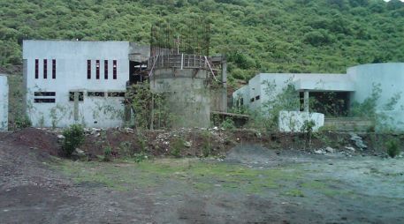 Abandonada luce la obra del Ceinjure de Ocotlán, que se pretende cuente con 28 celdas. I. LOZA  /