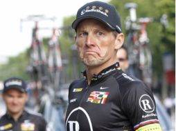 Lance Armstrong durante la final del Tour de Francia 2010. EFE  /