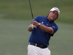 Por fin vimos a Phil Mickelson, de 40 años de edad, tal y como queríamos verlo desde hace muchos años. AFP  /