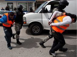 Los detenidos fueron trasladados a la Subprocuraduría de Investigación Especializada en Delincuencia Organizada. ARCHIVO  /