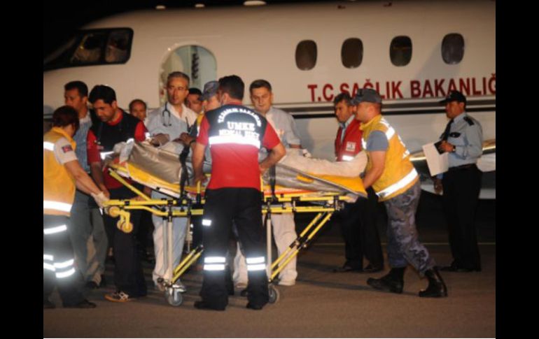 En el ataque a la flotilla, el del 31 de mayo de 2010, murieron  seis activistas turcos y hubo muchos más heridos. ARCHIVO  /