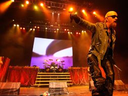 Rob Halford y sus cuatro cómplices armaron su fiesta en el Auditorio Telmex.  /