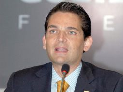 Juan Camilo Mouriño falleció en un accidente aéreo cuando regresaba de una gira por San Luis Potosí. ARCHIVO  /