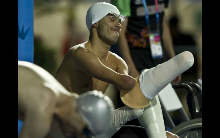 La discapacidad de Daniel Dias no le ha impedido colocarse como uno de los atletas más prolíficos. MEXSPORT  /