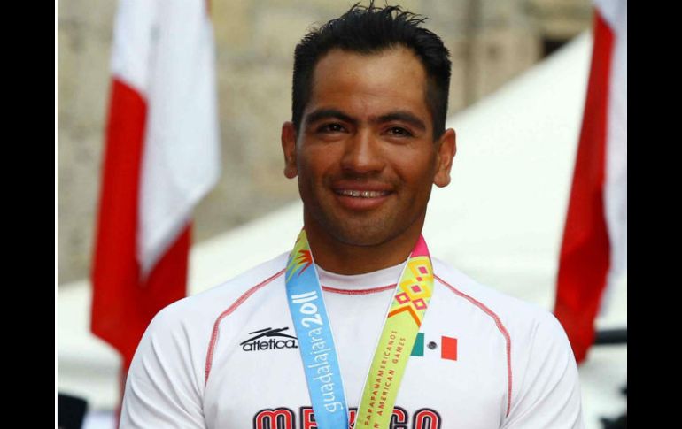Gonzalo Valdovinos dio a México la medalla de bronce. MEXSPORT  /