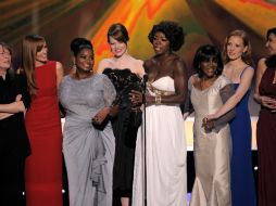 ''The help'' logró tres premios SAG colocandose como la favorita de la noche. AP  /