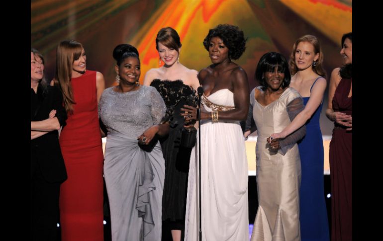 ''The help'' logró tres premios SAG colocandose como la favorita de la noche. AP  /