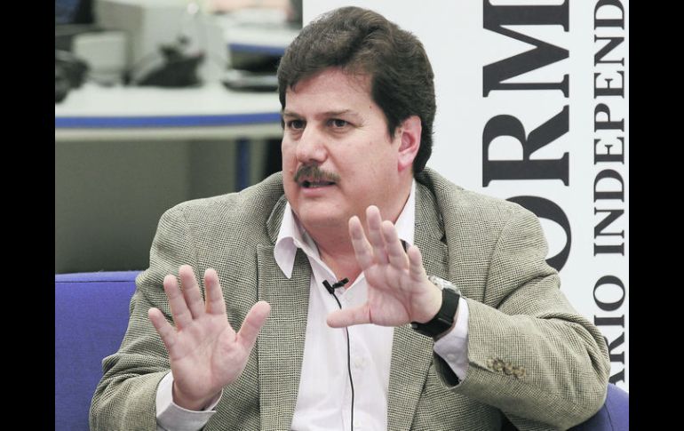 El secretario estatal de Planeación, Carlos Eduardo Anguiano, ofreció detalles del proyecto.  /