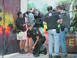 En la cinta, Tenoch Huerta interpreta a un policía incorruptible. ESPECIAL  /