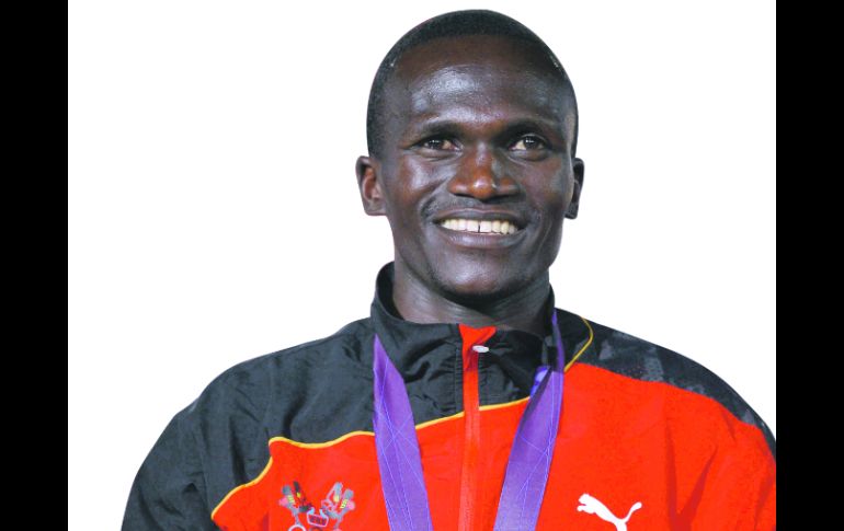 Kiprotich ganó la prueba estelar del atletismo con un tiempo de 2 horas, 8 minutos y 1 segundo. AFP  /