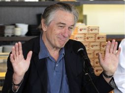 De Niro graba su próximo papel como mafioso en ''Malavita''. ARCHIVO  /