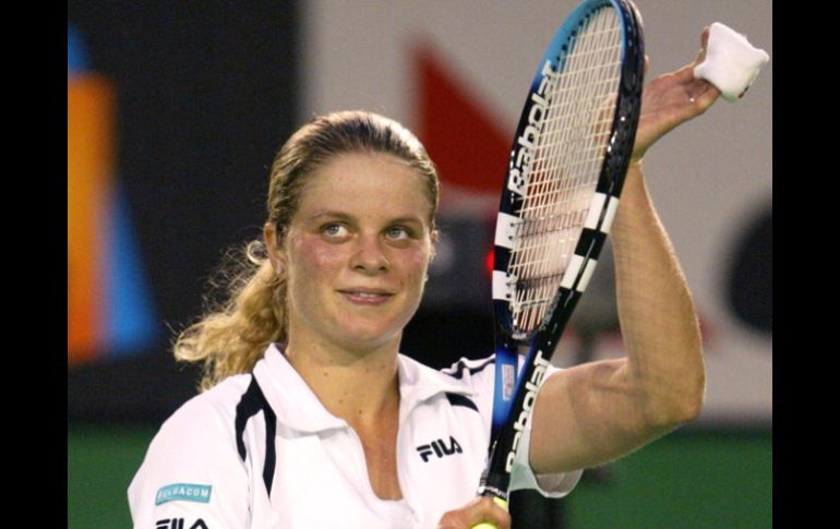 Kim Clijsters es la tenista ex número uno mundial del WTA. ARCHIVO  /