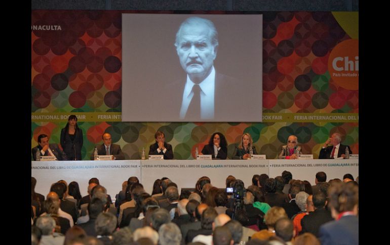 Desde esta edición el Salón Literario cambia de nombre a Salón Carlos Fuentes. © Cortesía FIL Guadalajara Bernardo De Niz  /