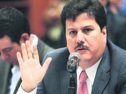 PODER LEGISLATIVO. Carlos Anguiano Gómez, secretario de Planeación, ante legisladores locales. EL INFORMADOR /