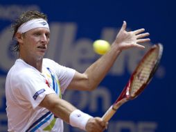 David Nalbandian vence al chileno Jorge Aguilar por 7-5, 5-7 y 6-3. EFE /