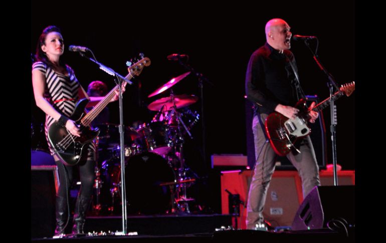 Además de interpretar su música en la Cumbre Tajín, Corgan participó de rituales autóctonos. NTX /