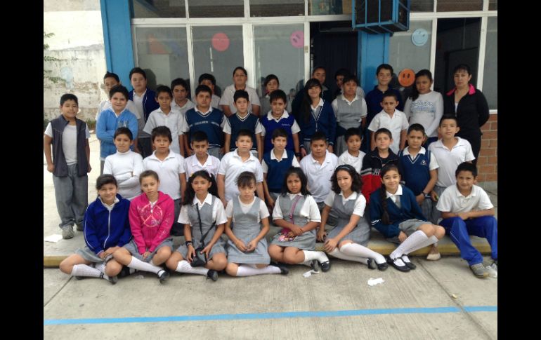 Los chicos de la escuela federal ''Justo Sierra'' participaron en el taller de pingo.  /