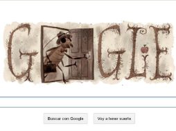 Desde las letras de ''La Metamorfosis'', el Doodle de hoy recuerda a Franz Kafka en su 130 aniversario. ESPECIAL /