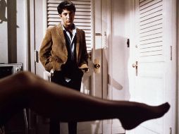 Una imagen que se volvió icónica, para un actor y una generación. Dustin Hoffman y Anne Bancroft en ''El Graduado''. ARCHIVO /