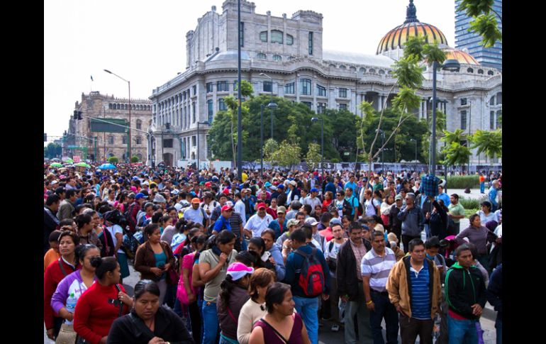 Se cree que algunos integrantes de la CNTE tendrían vínculos con la guerrilla, en especial el EPR. ARCHIVO /