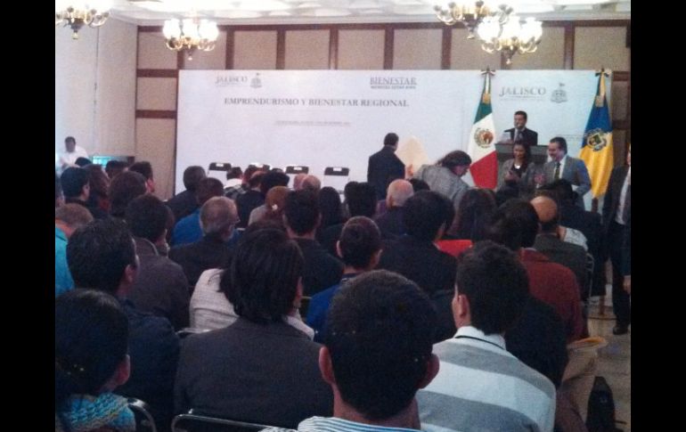 Evento del programa Emprendudismo y Bienestar Regional, del Consejo Estatal de Promoción Económica.  /