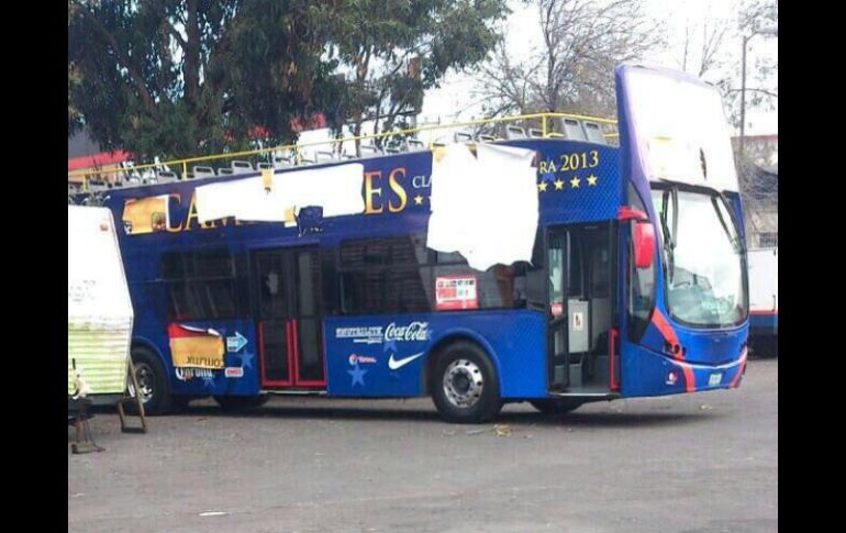 Aquí se iban a trasladar por las calles del DF, se quedaron con las ganas. Foto: @paugraje. ESPECIAL /