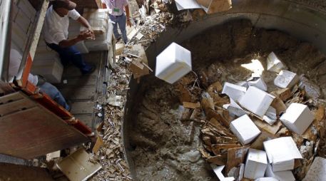 Los trabajos serán realizados bajo el procedimiento ecológico de reciclamiento. ARCHIVO /