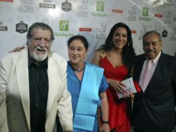 Famosos desfilaron por la alfombra roja de la entrega. NTX /