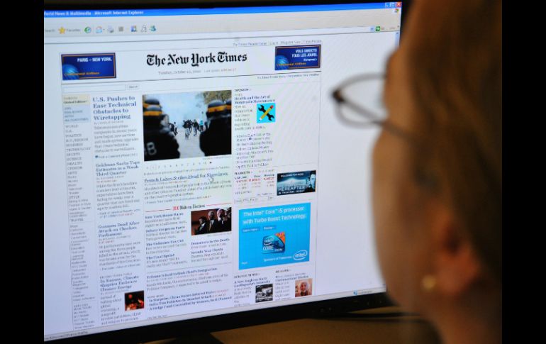 El diario también eliminará NYT Opinion, una aplicación dedicada a difundir sus editoriales y artículos. AFP / K. Bleier