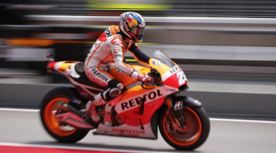 Dani Pedrosa domina los entrenamientos libres para el GP de Malasia con un tiempo de 2:00.454. AP / V. Thian