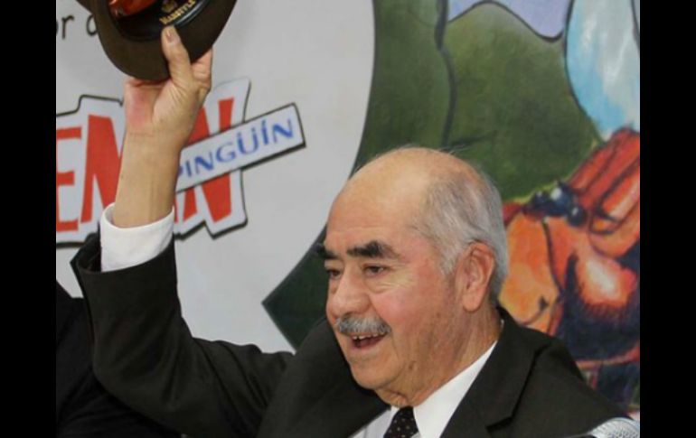 El creador de Memín Pinguín será reconocido con el Premio Catrina. NTX / ARCHIVO