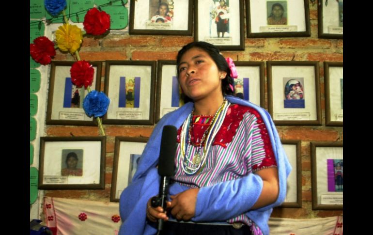 Miembro de la comunidad tzotzil, sobreviviente del ataque paramilitar. AP / ARCHIVO