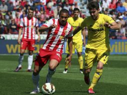 El Villarreal desaprovechó la oportunidad de recortar diferencias en la parte alta de la tabla. EFE / C. Barba
