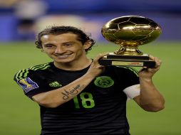 El capitán Andrés Guardado tuvo un gran aporte en el aparato ofensivo, al marcar seis goles. AP / M. Rourke