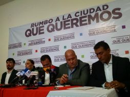 Alfaro señala que los municipios que serán gobernados por MC en el próximo trienio están en la misma sintonía en el tema. EL INFORMADOR / E. Barrera