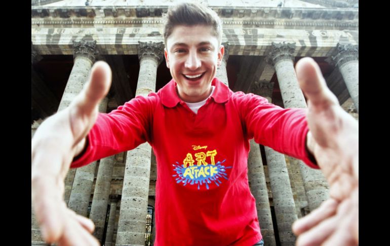 Germán Otero. El conductor mexicano regresa con novedades que crearán conciencia ecológica en los niños. EL INFORMADOR / E. Barrera