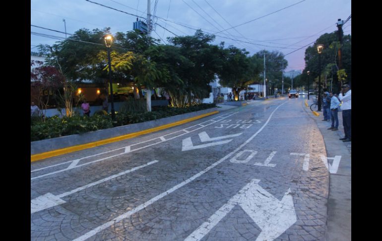 Los trabajos en López Cotilla duraron tres meses y tuvo un costo de 43 millones de pesos. EL INFORMADOR / E. Barrera