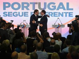 Sin embargo, la victoria fue agridulce, ya que el gobierno quizá no obtenga la mayoría absoluta en el parlamento. AFP / F. Leong