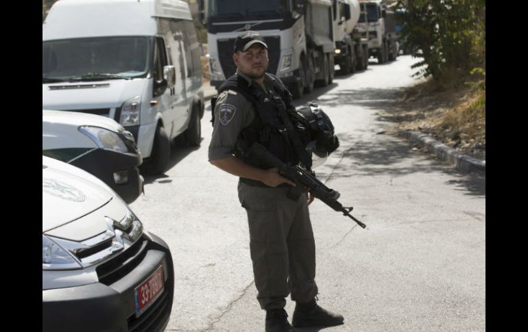 Debido a la escalada de violencia vivida en Jerusalén, se ha incrementado las medidas de seguridad. EFE / A. Safadi