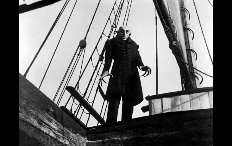 Expresionismo. 'Nosferatu' cinta representativa del cine alemán. ESPECIAL /