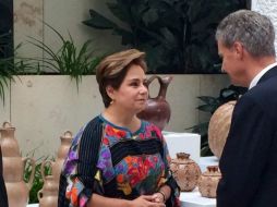 Espinosa, canciller mexicana de 2006 a 2012, ostenta actualmente el cargo de embajadora de México ante Alemania. NTX / ARCHIVO
