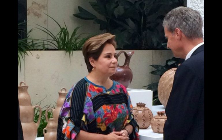 Espinosa, canciller mexicana de 2006 a 2012, ostenta actualmente el cargo de embajadora de México ante Alemania. NTX / ARCHIVO