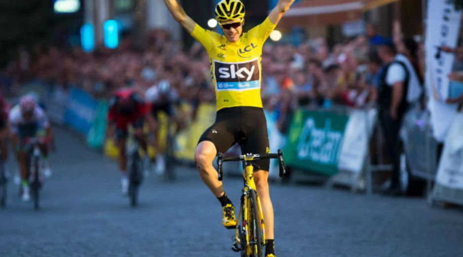 Froome se situaba en el lugar 30 del listado mundial pero logró escalas hasta el segundo peldaño. AFP / K. Van Accom