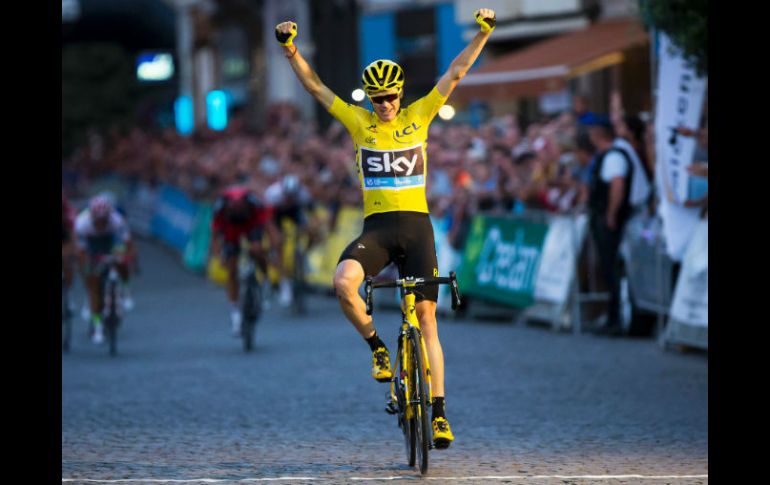 Froome se situaba en el lugar 30 del listado mundial pero logró escalas hasta el segundo peldaño. AFP / K. Van Accom