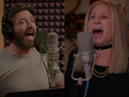 Barbra compartió un clip detrás de cámaras en el que se observa como dirige a Jackman. TWITTER / @BarbraStreisand