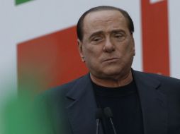 Berlusconi, de 80 años, fue operado en junio del corazón y se le sustituyó la válvula aórtica por una biológica de origen animal. AP / ARCHIVO