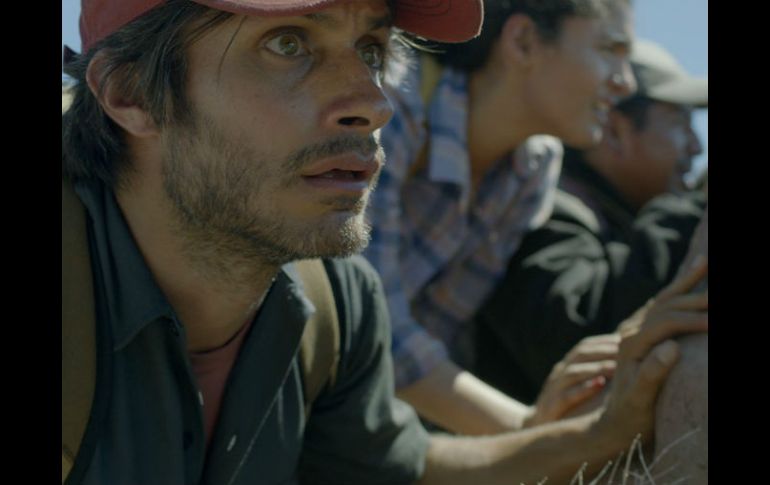 El reparto lo conforman Gael García Bernal, Jeffrey Dean Morgan y Alondra Hidalgo. TWITTER / @desierto