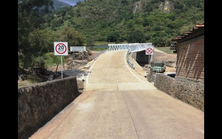 El puente fue edificado mediante un sistema modular desarrollado con éxito. ESPECIAL / SCT Jalisco