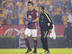 Goltz ayer, al momento de su expulsión.d MEXSPORT / C. de Marchena